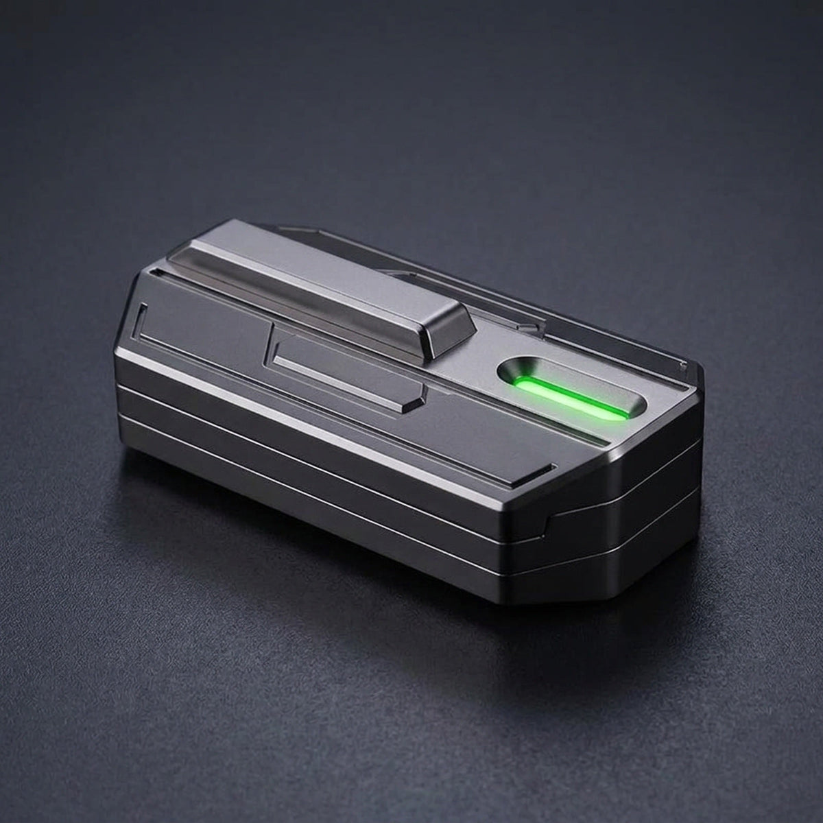 Magnetic Fidget Slider – Glow-in-the-Dark Metal EDC Fidget Toy for Adults, Stress Relief and ADHD Focus