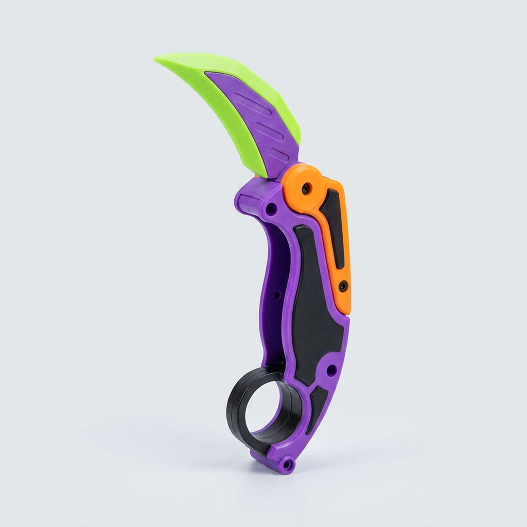 Gravity Claw Knife Toy – Plastic Karambit Fidget Toy for Cosplay, Decompression and Unique Gifts