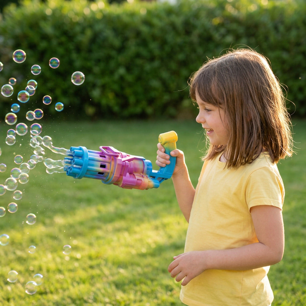Gatling Bubble Gun