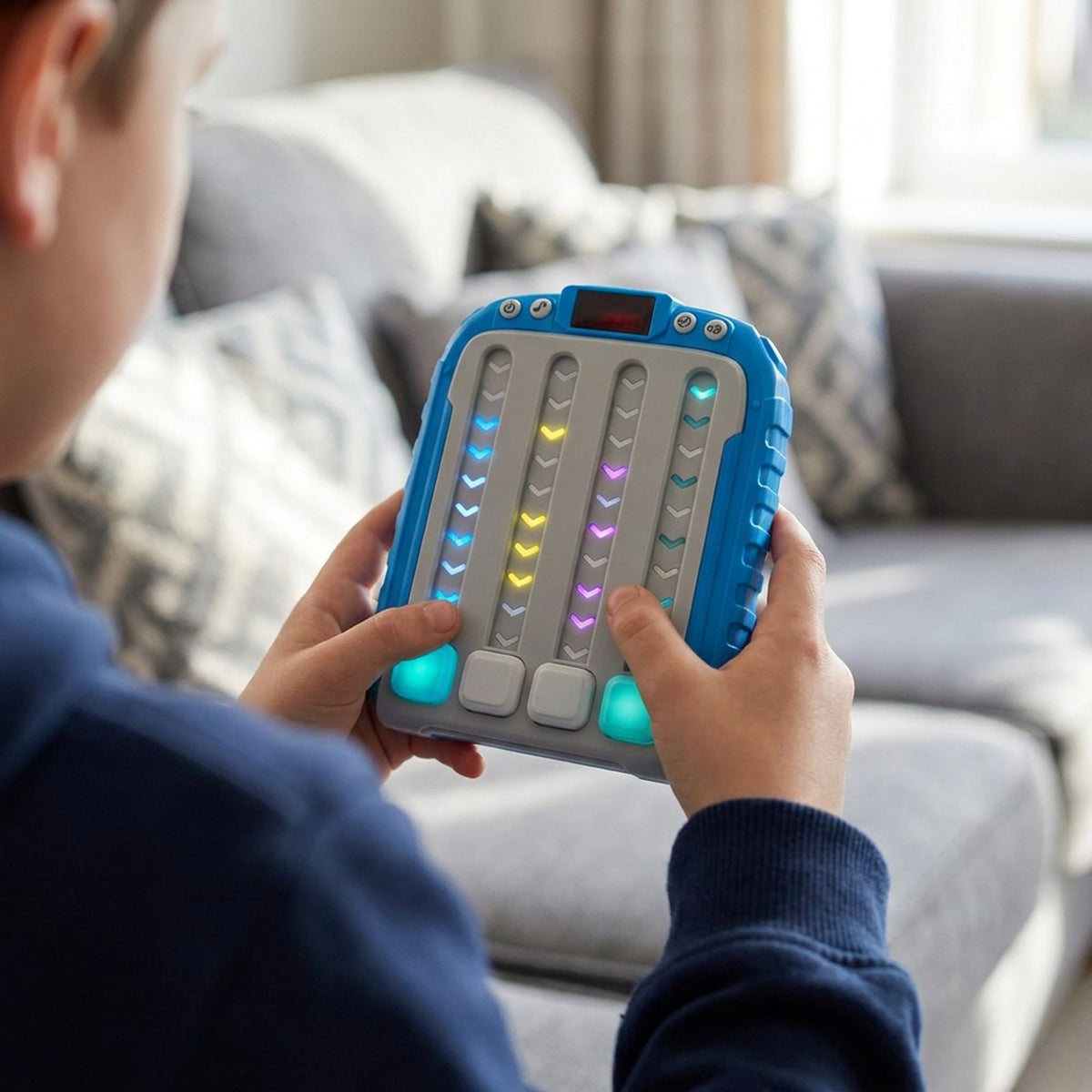 Fast Press Rhythm Game Machine – Quick Push Puzzle Console for Sensory Fun