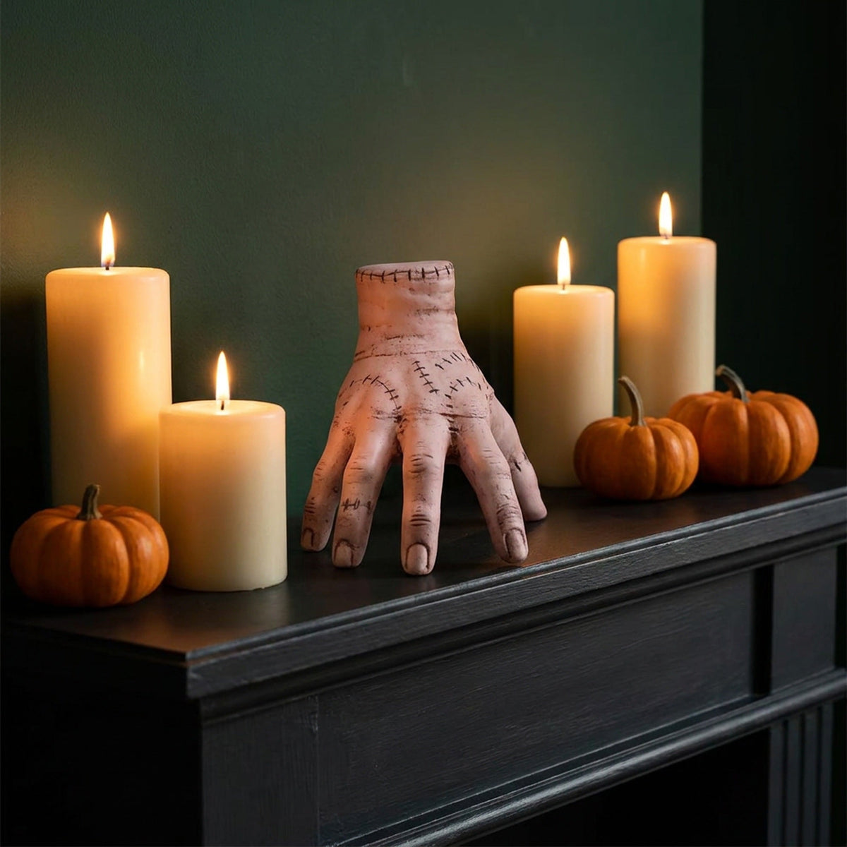 Wednesday Thing Hand Prop - Addams Family Thing Hand Toy, Scary Fake Hand Halloween Cosplay Prop & Decoration