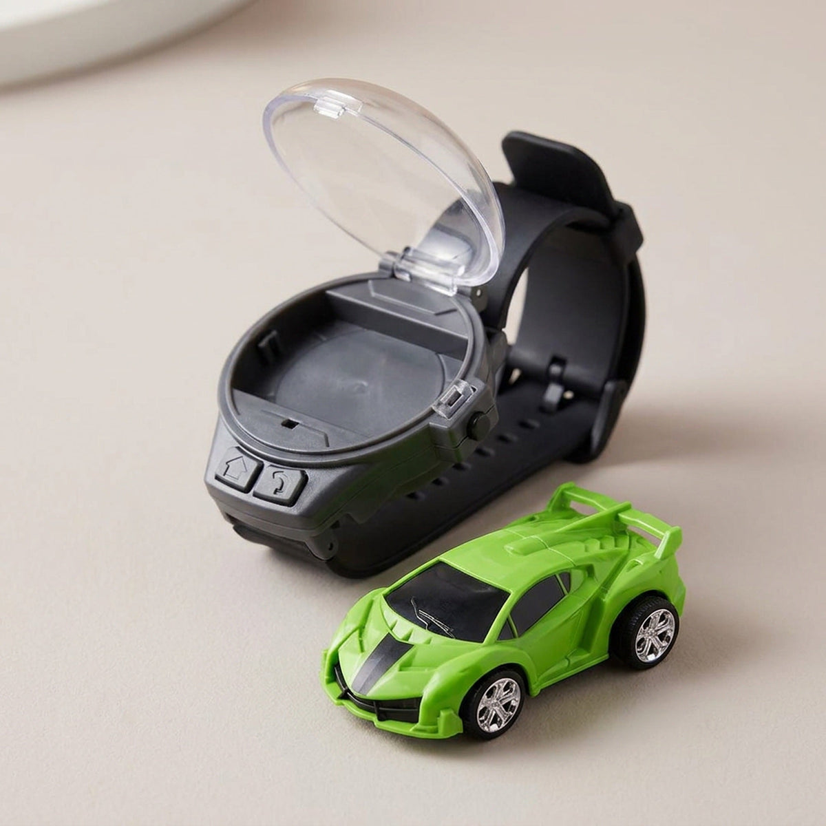 Mini Watch RC Car 2.4Ghz, 30m Long Distance, USB Charging For Kids