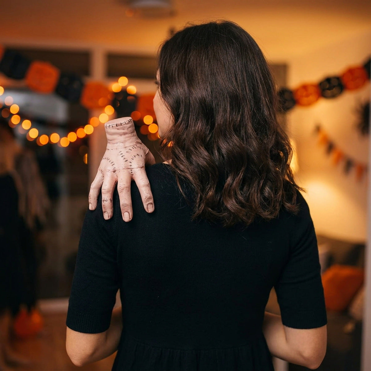 Wednesday Thing Hand Prop - Addams Family Thing Hand Toy, Scary Fake Hand Halloween Cosplay Prop & Decoration
