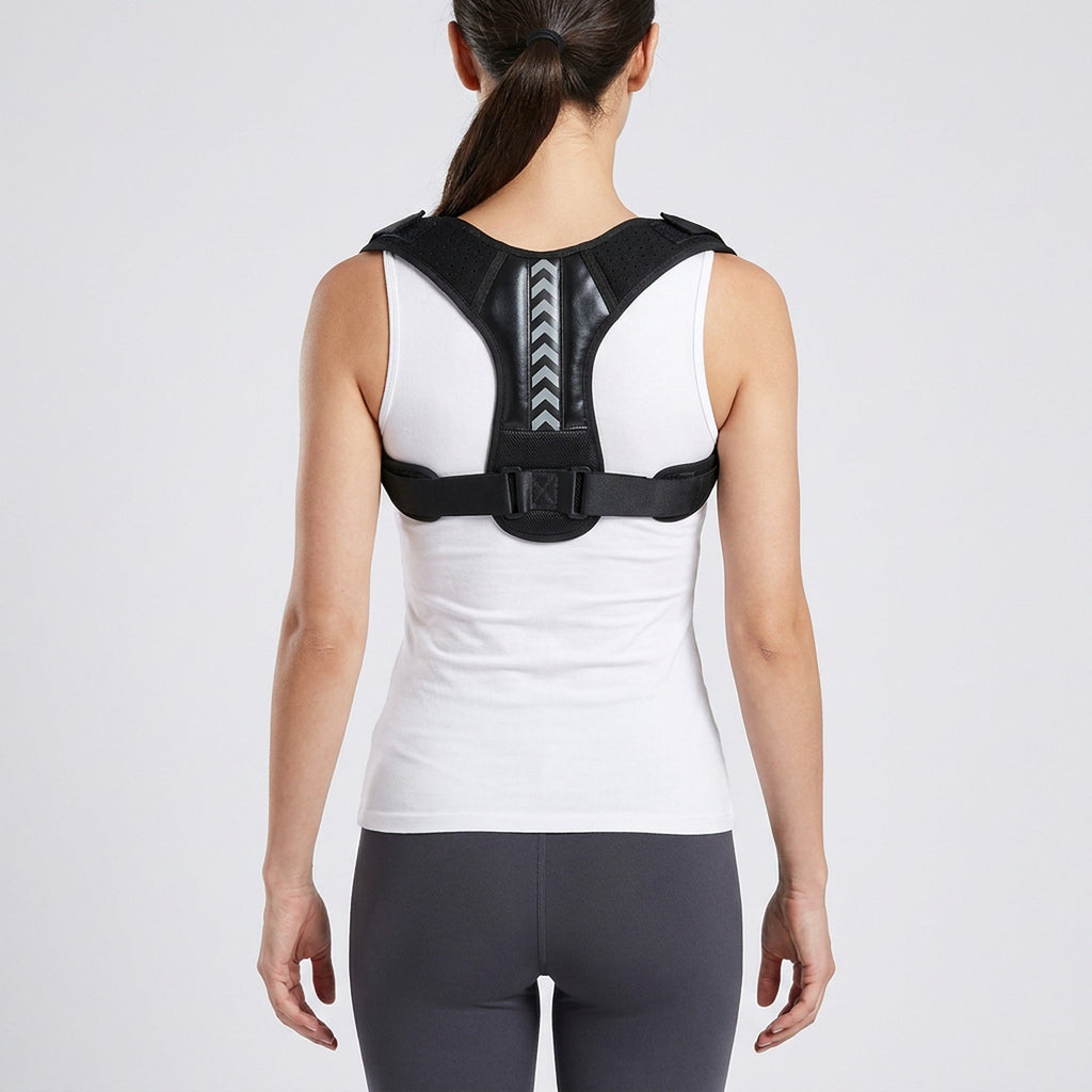 Adjustable Posture Corrector Belt – Upper Back, Shoulder and Clavicle Support Brace for Spine Alignment, Neck Relief and Everyday Posture Improvement