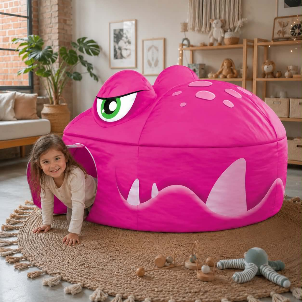Portable Foldable Kids Inflatable Play Tent - Children's Game House for Indoor Outdoor Play, Lightweight Summer Toy Shelter for Kids