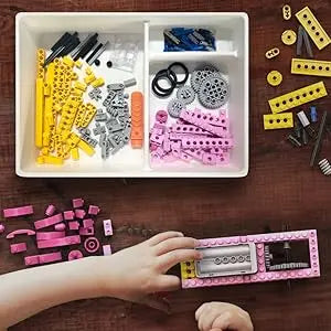 STEM Coding Robot Kit - 10 in 1 App Controlled Robotics Building Blocks Toy for Kids Educational Learning