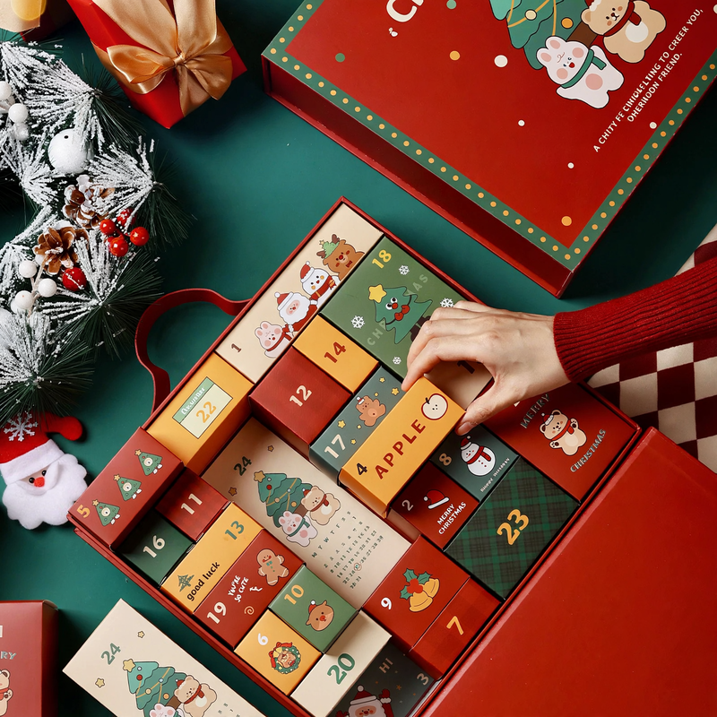 Christmas Countdown Calendar Box