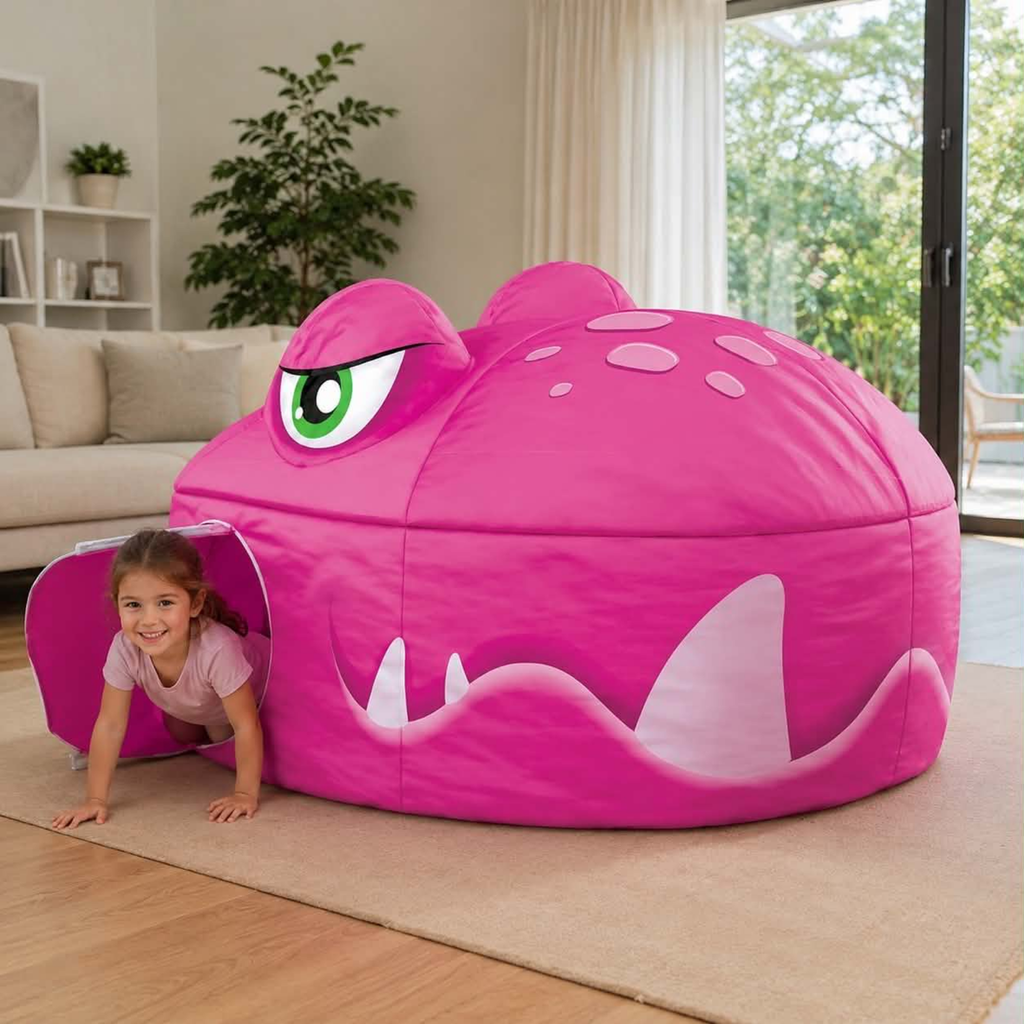 Portable Foldable Kids Inflatable Play Tent - Children's Game House for Indoor Outdoor Play, Lightweight Summer Toy Shelter for Kids