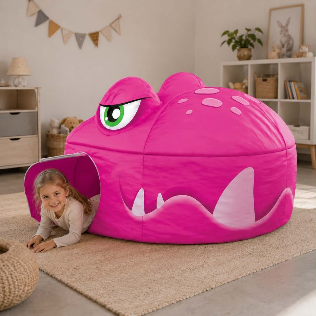 Portable Foldable Kids Inflatable Play Tent - Children's Game House for Indoor Outdoor Play, Lightweight Summer Toy Shelter for Kids