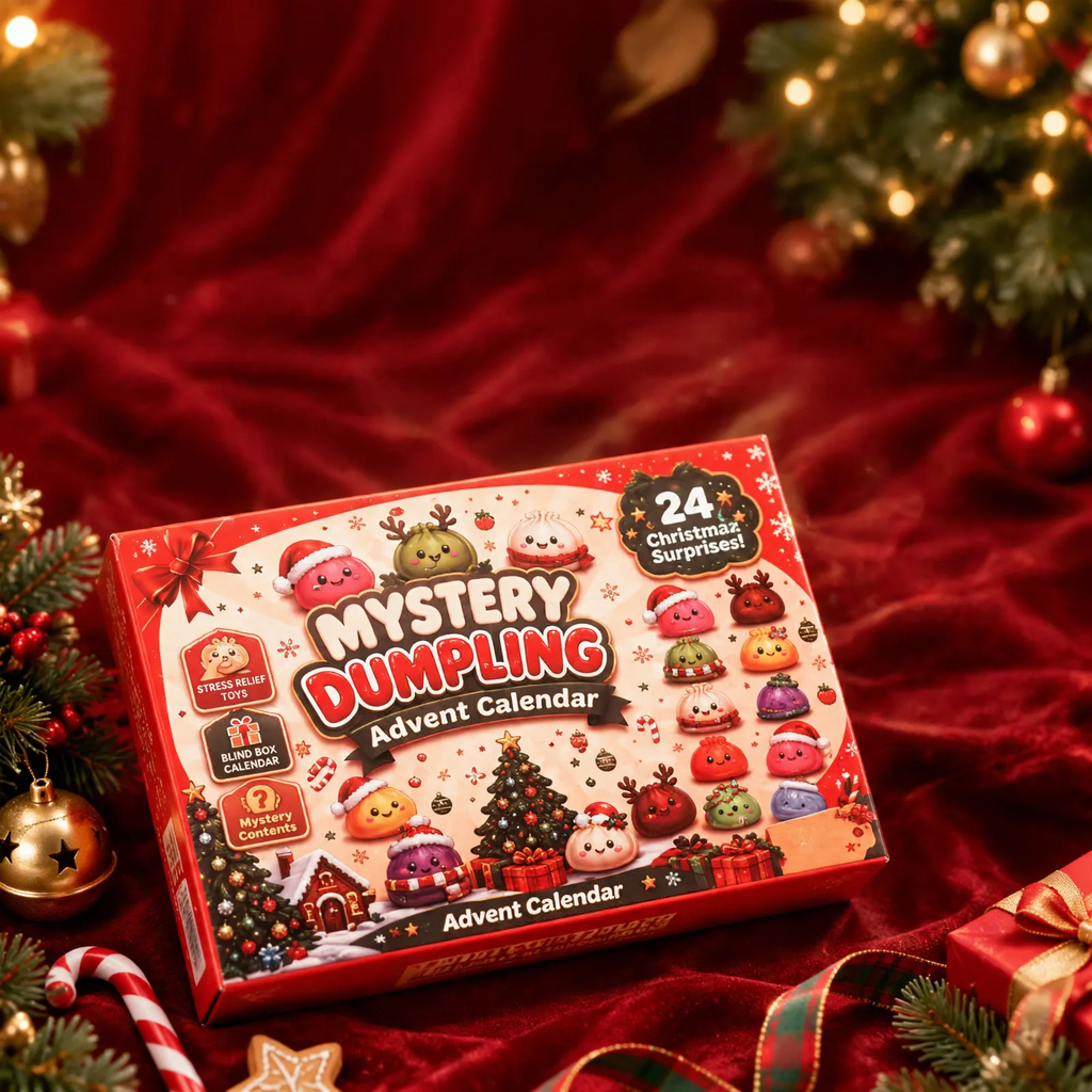 Christmas Advent Calendar with Surprise Figures