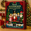 Nutcracker Advent Calendar with Acrylic Ornaments