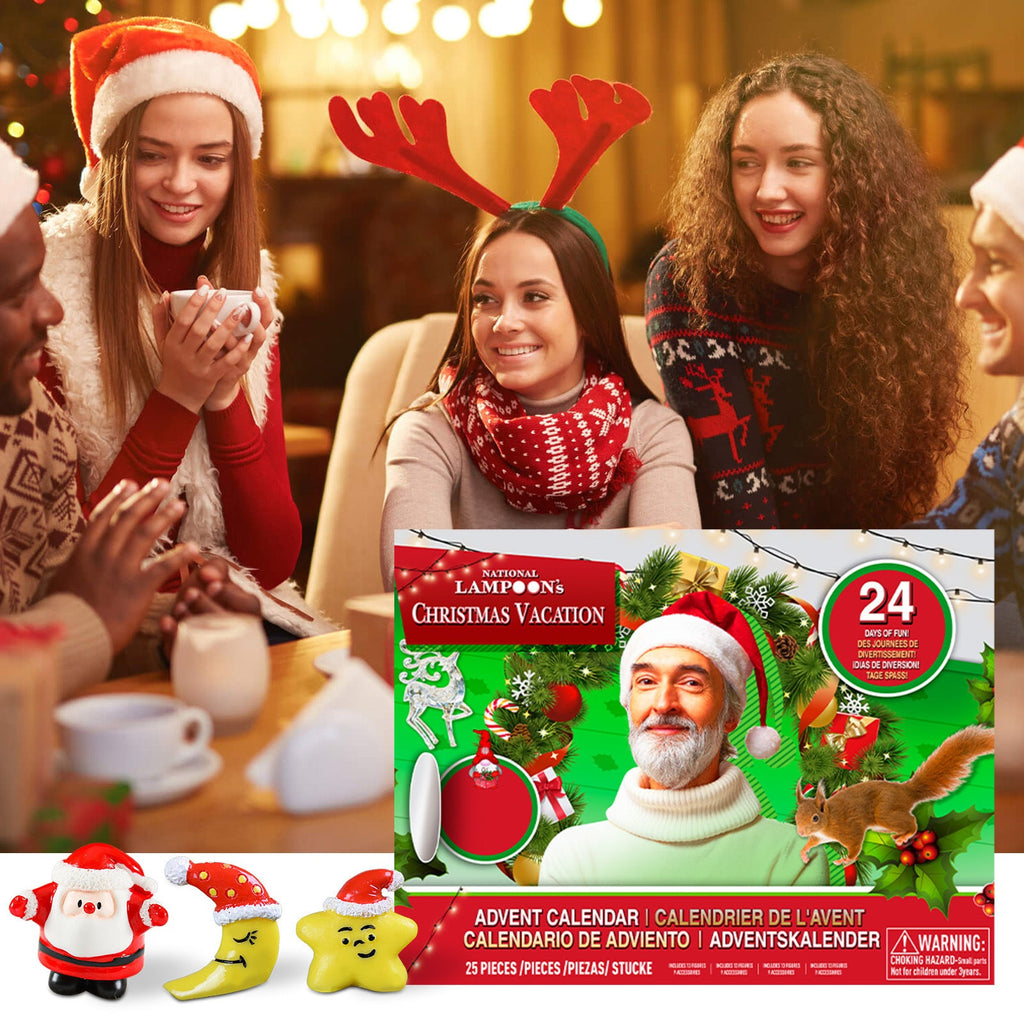 Advent calendar with 24 plush surprises