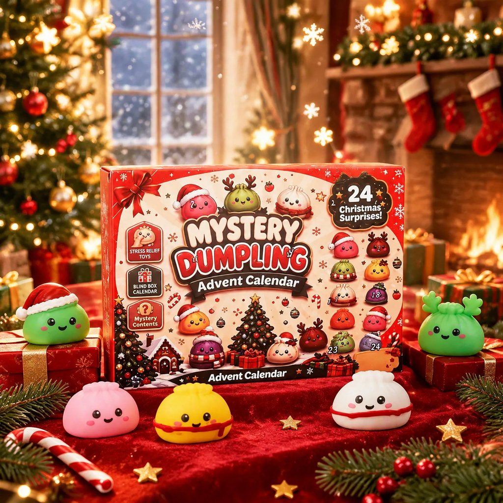 Christmas Advent Calendar with Surprise Figures