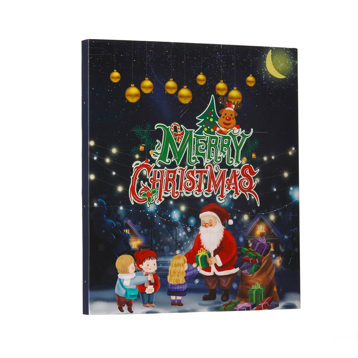 DIY Christmas decoration set with Advent calendar function
