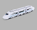Electric Train Toy Set - DIY High Speed Railway Model with Sound and Light Effects, Educational Toy for Kids Learning and Creative Play