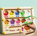 Magnetic Maze Ball Puzzle - Montessori Early Education Toy for Concentration Training, Logic Thinking and Fine Motor Skills