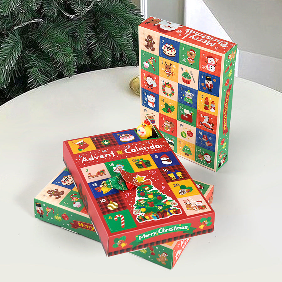 DIY Advent Calendar Box with 24 Compartments for Surprises