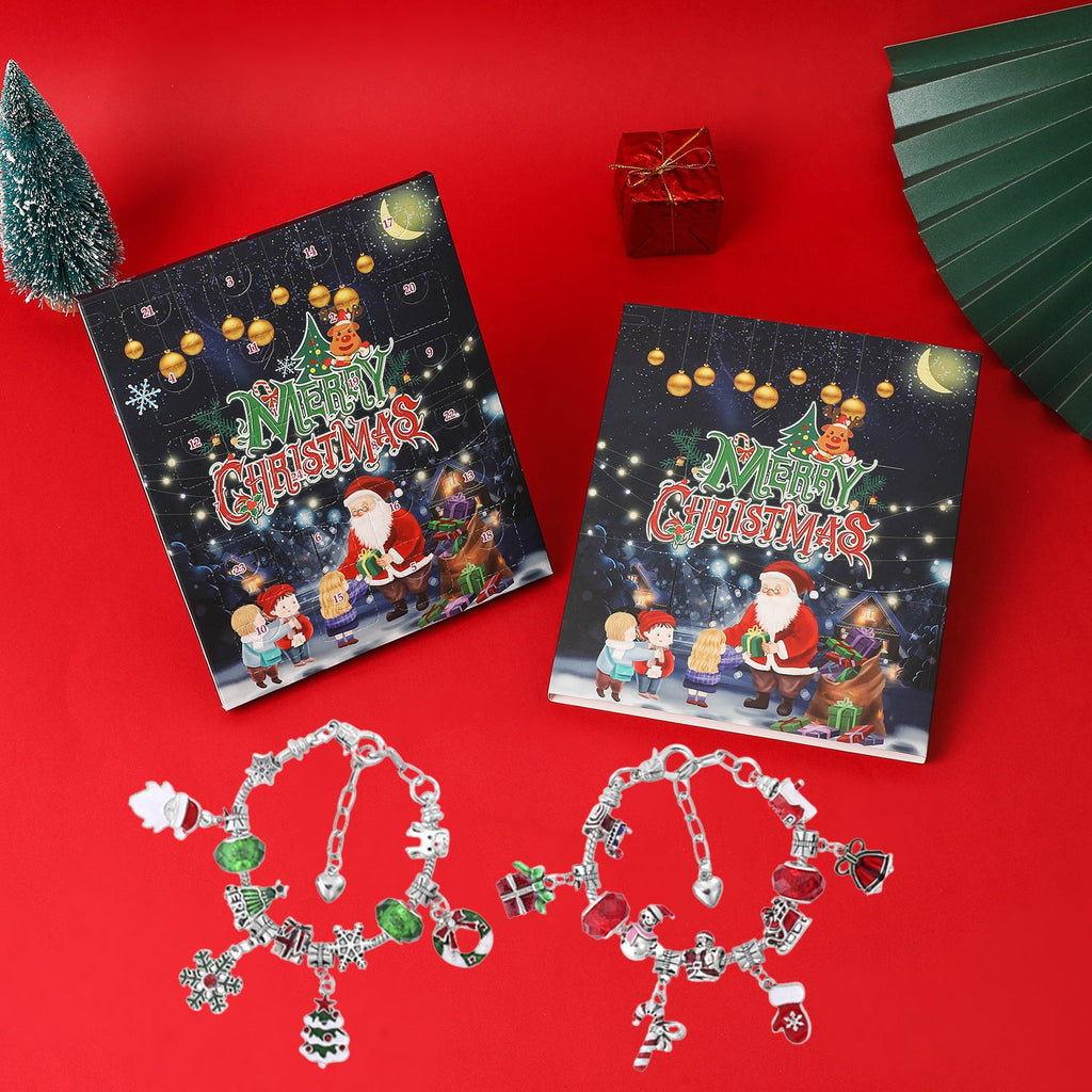 DIY Christmas decoration set with Advent calendar function