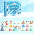 Christmas Advent Calendar with 24 Anti-Stress Toys