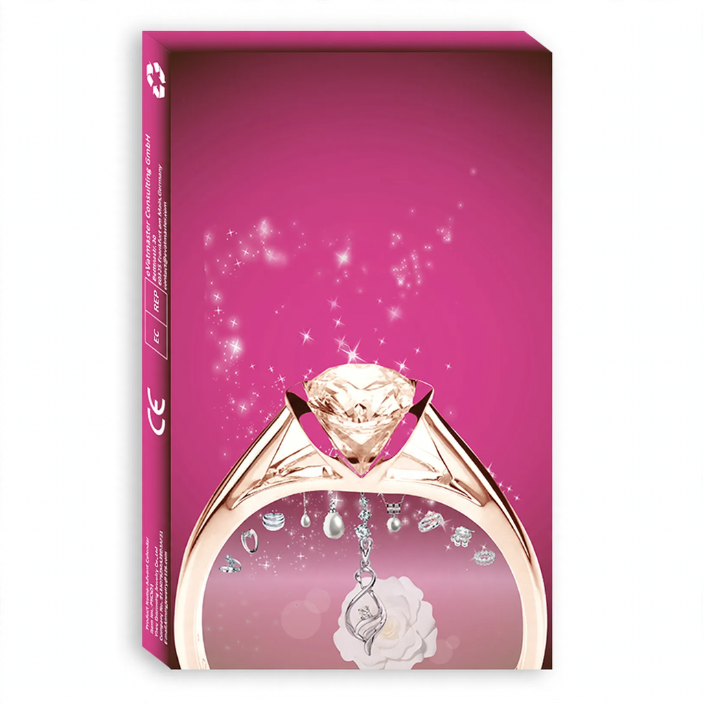 Christmas Advent Calendar Jewelry Surprise Box