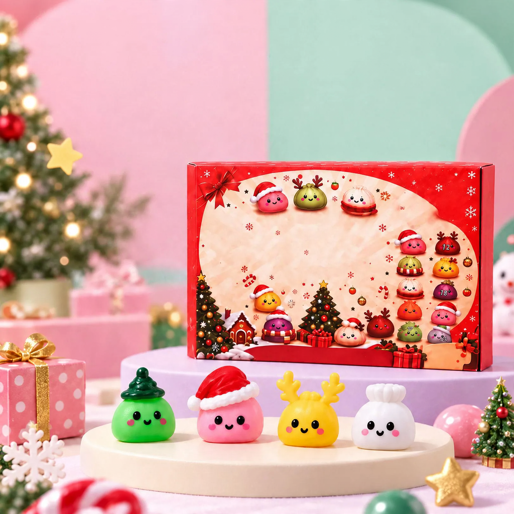 Christmas Advent Calendar with Surprise Figures