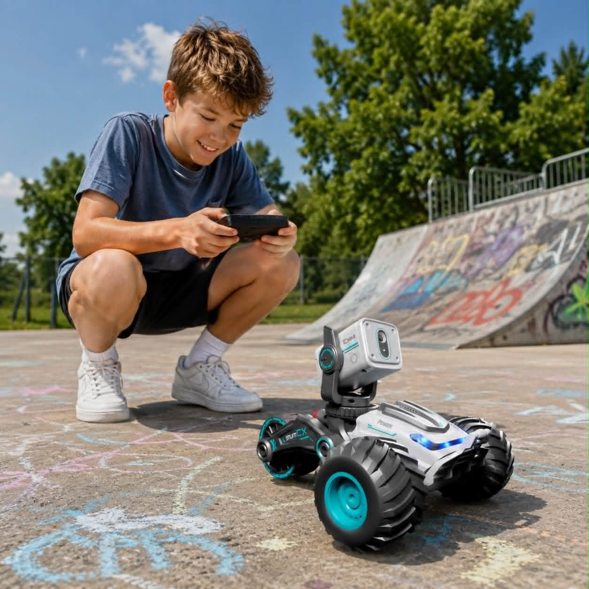 Wireless Camera FPV RC Drift Car - Remote Control Vehicle with Real-Time Video and Drift Function, Advanced Racing Toy for Hobby Enthusiasts