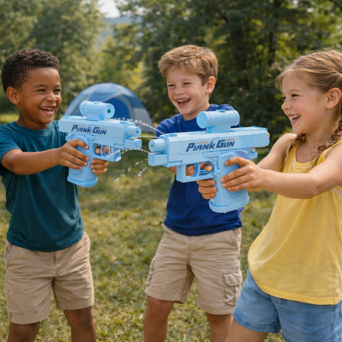 Outdoor Summer 2-Way Squirt Gun – Press & Spray Water Toy for Reverse Splash Prank, Stress Relief, and Exciting Water Fights