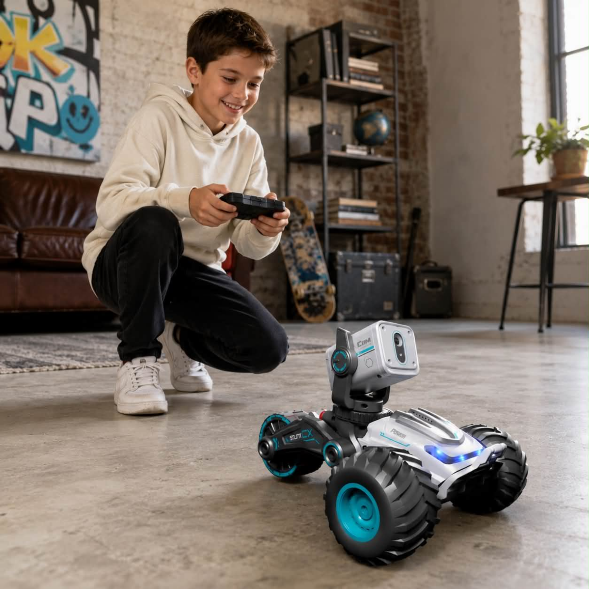 Wireless Camera FPV RC Drift Car - Remote Control Vehicle with Real-Time Video and Drift Function, Advanced Racing Toy for Hobby Enthusiasts