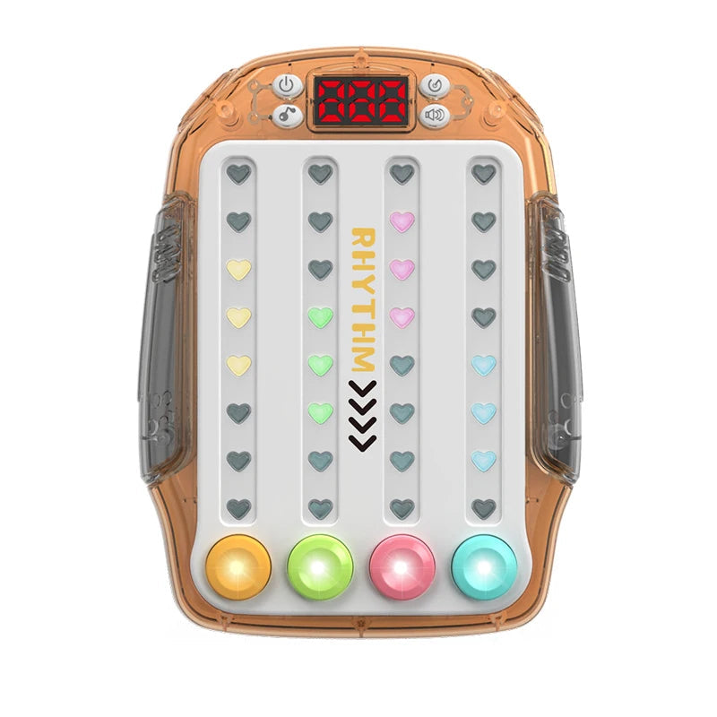 Quick Push Eye Reflex Game Console – Multiplayer Reaction Training Handheld Game for Kids and Family Party Entertainment