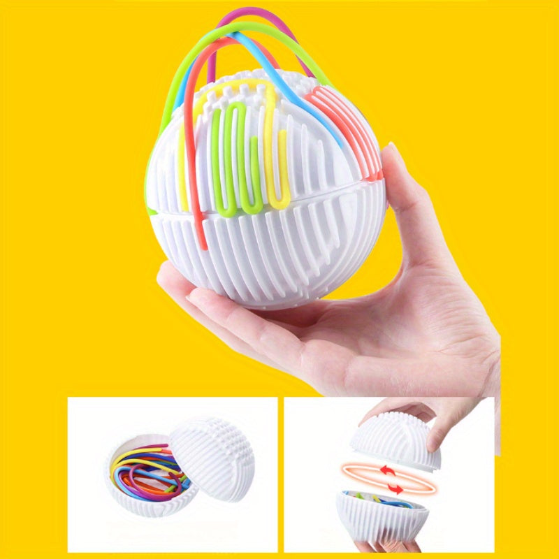 Sensory Educational Stress Relief Ball – 3D Activity Toy with Textured Maze Design for Kids Cognitive Development