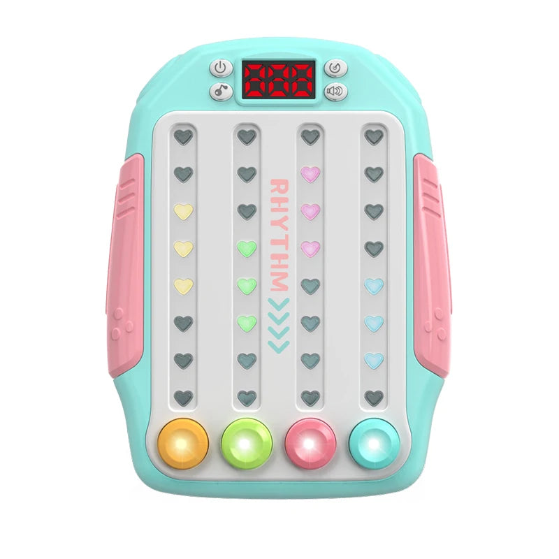 Quick Push Eye Reflex Game Console – Multiplayer Reaction Training Handheld Game for Kids and Family Party Entertainment