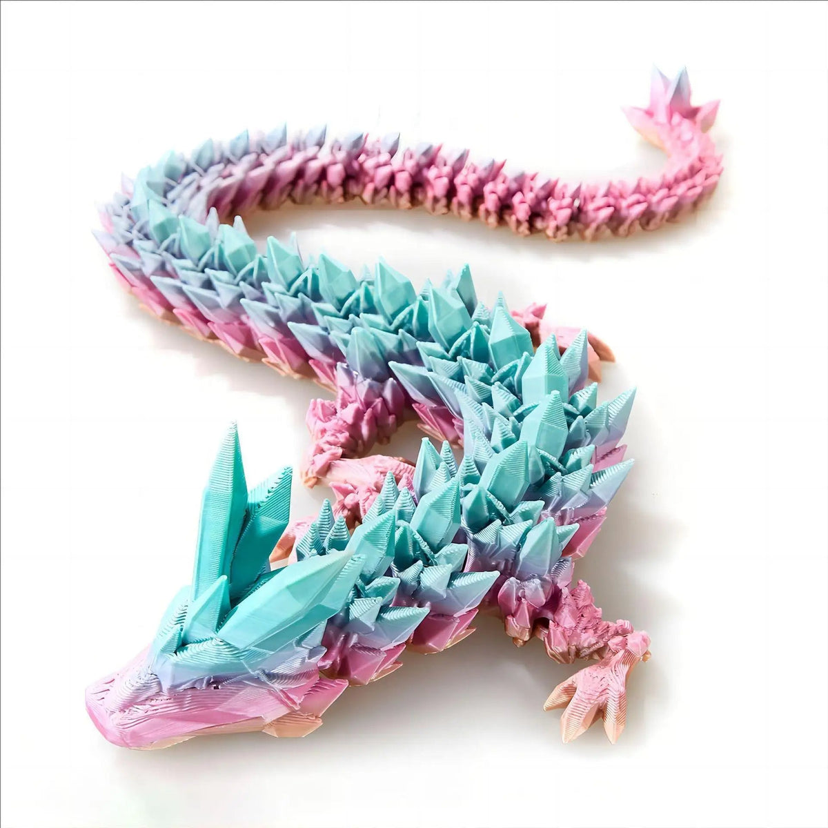 Printed Easter Crystal Dragon Egg – 3D Egg Toy for Enchanting Desktop Ornament, Easter Sculpture, and Magical Gift for Kids
