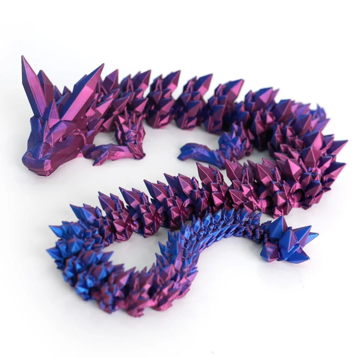 Printed Easter Crystal Dragon Egg – 3D Egg Toy for Enchanting Desktop Ornament, Easter Sculpture, and Magical Gift for Kids