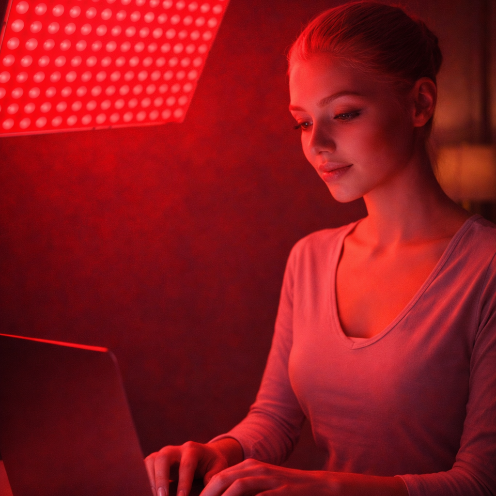 Red Light Therapy Panel – 45W 225 LED Facial Anti-Aging and Body Pain Relief Lamp for Home Physical Therapy
