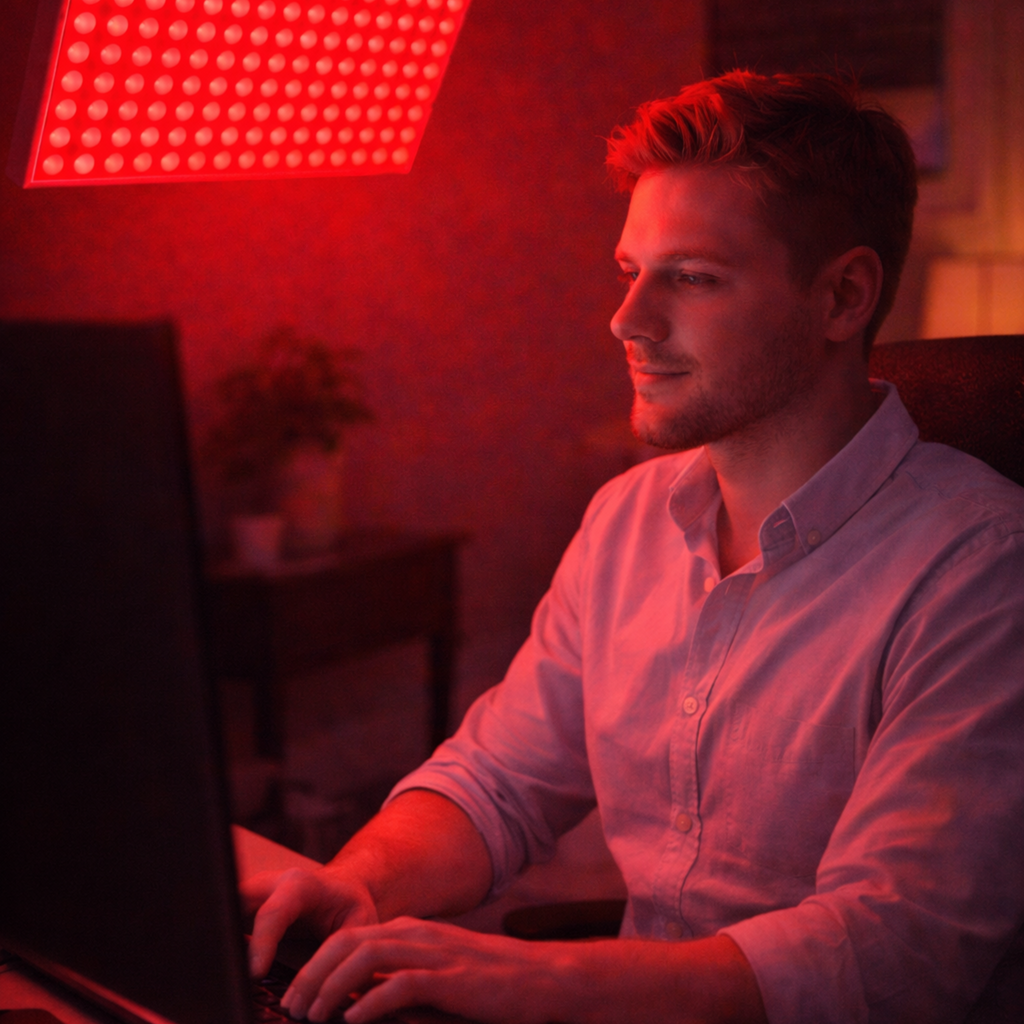 Red Light Therapy Panel – 45W 225 LED Facial Anti-Aging and Body Pain Relief Lamp for Home Physical Therapy