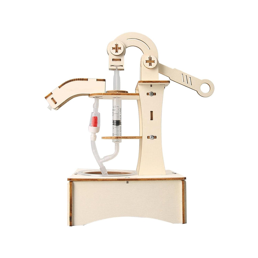 DIY Pumping Unit Assembly Model Kit – Water Pump Experiment STEM Technology Puzzle Toy for Kids Educational Gifts