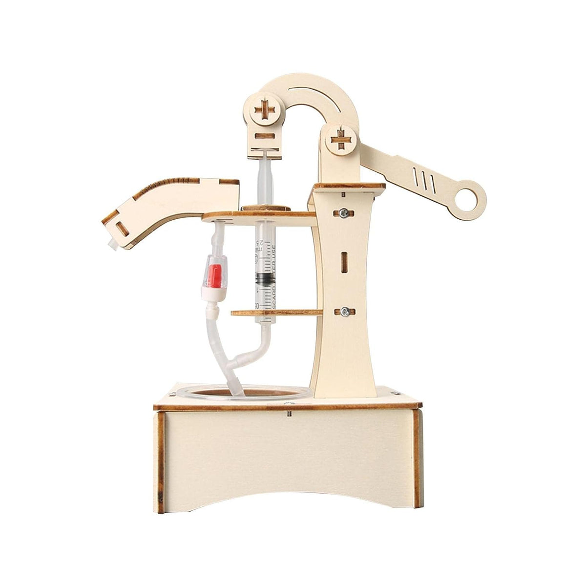DIY Pumping Unit Assembly Model Kit – Water Pump Experiment STEM Technology Puzzle Toy for Kids Educational Gifts