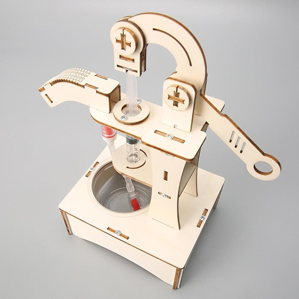 DIY Pumping Unit Assembly Model Kit – Water Pump Experiment STEM Technology Puzzle Toy for Kids Educational Gifts