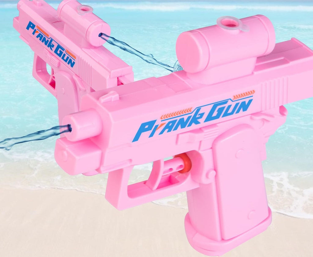 Outdoor Summer 2-Way Squirt Gun – Press & Spray Water Toy for Reverse Splash Prank, Stress Relief, and Exciting Water Fights