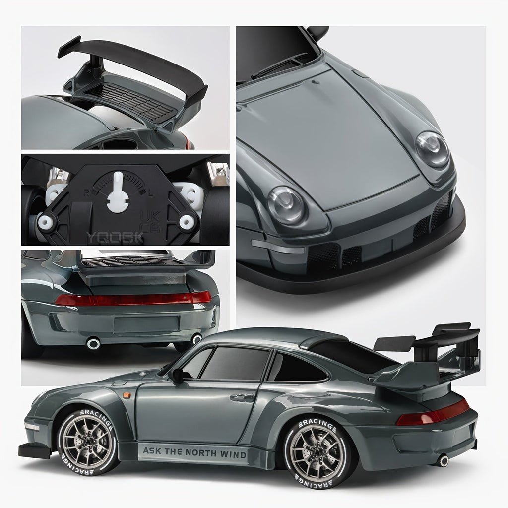 Drift King 4WD RC Car – High-Speed 2.4G Remote Control Half Proportional Throttle Car Toy for Winter Fun, Off-Road Racing & Drift Adventures