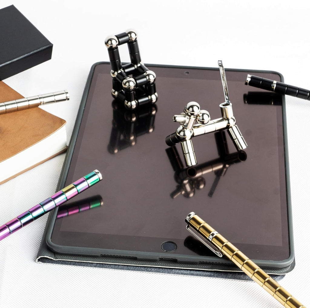 Magnetic Decompression Fidget Pen – Multi-Function Fidget Ballpoint Pen & Creative Desk Toy for 2025