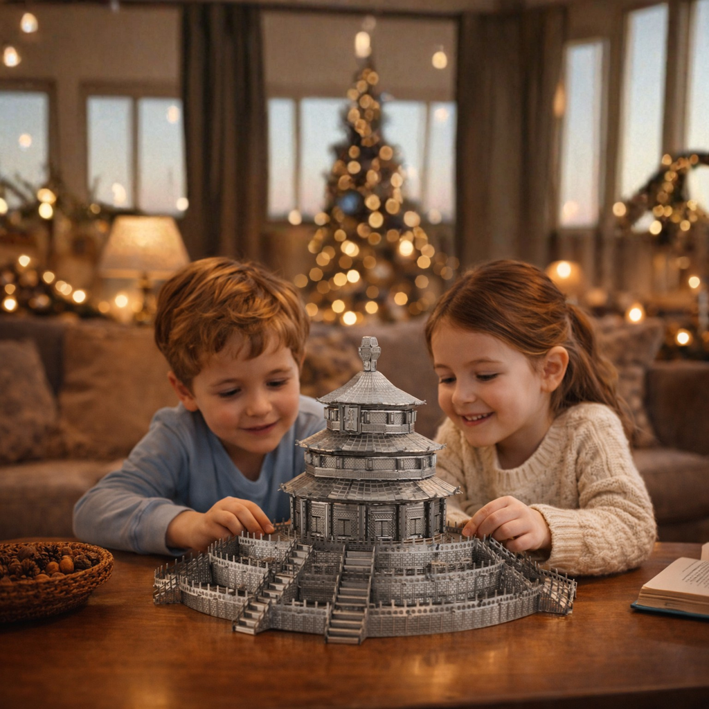 Metal Cathedral Puzzle – 3D St. Patrick’s Laser-Cut DIY Assembly Model Kit for Creative Gifts