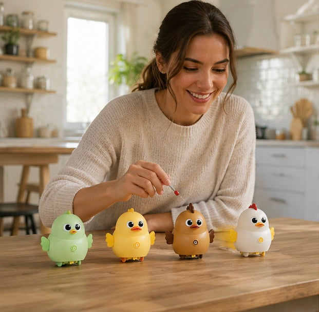 Magnetic Walking Chick Toy - Interactive Electric Chicken for Toddlers, Developmental Learning and Fun Educational Playtime