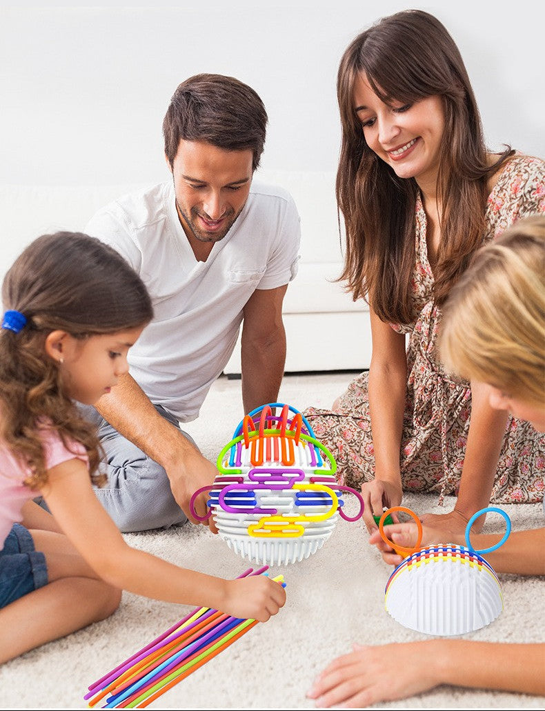 Sensory Educational Stress Relief Ball – 3D Activity Toy with Textured Maze Design for Kids Cognitive Development
