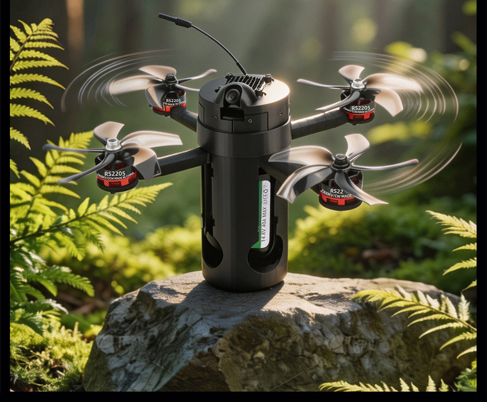 B-CUBE 60MM FPV Drone Frame Kit – Foldable Carbon Fiber Racing Quadcopter Chassis for Freestyle Builds, INAV and Betaflight Projects