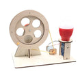 Hand Crank Generator Kit – DIY STEM Science Experiment Model for Children Learning Electricity, Physics and Creative Projects