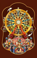 DIY Wooden Ferris Wheel Music Box - 3D Miniature Assembly Kit with Moving Parts, Creative Home Decoration Gift for Friends Birthday and Craft Lovers