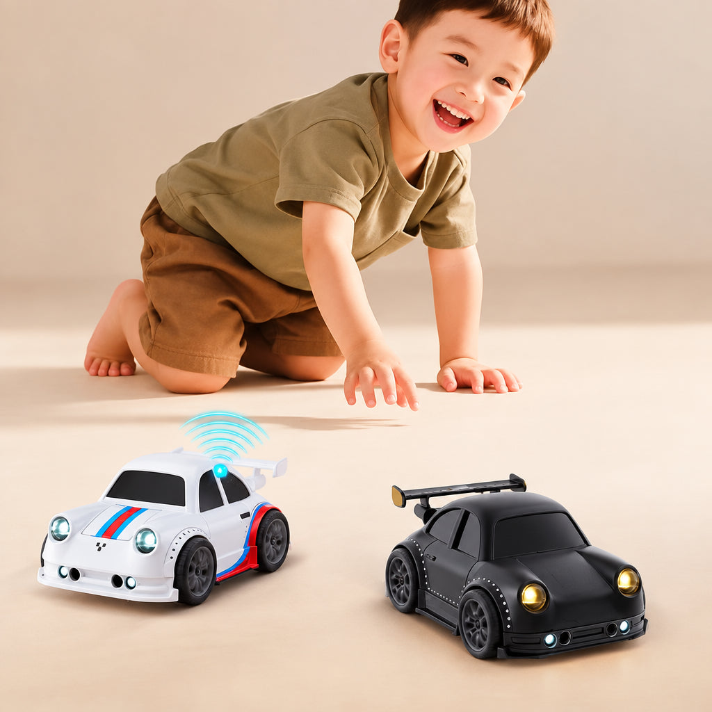 Mini Sensor RC Car – Desktop Follow and Drift Electric Toy for Stress Relief, Interactive Play and Birthday Gifts for Boys