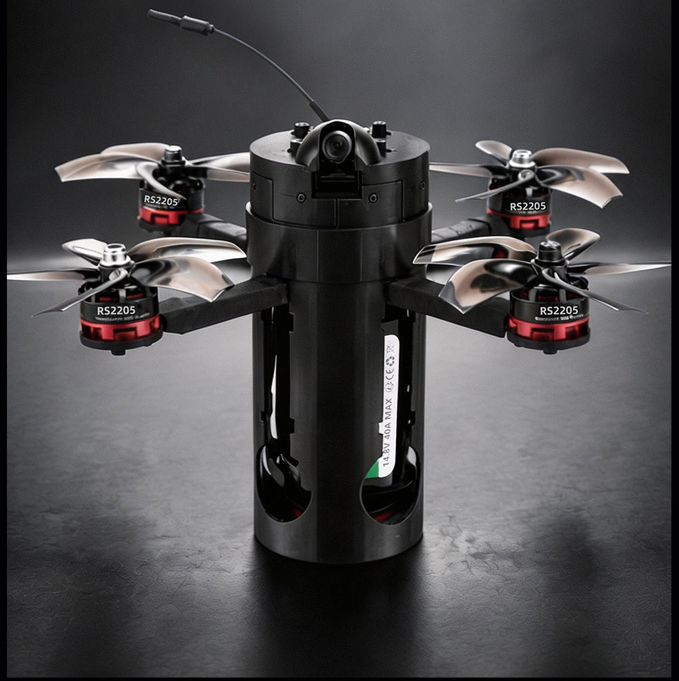 B-CUBE 60MM FPV Drone Frame Kit – Foldable Carbon Fiber Racing Quadcopter Chassis for Freestyle Builds, INAV and Betaflight Projects