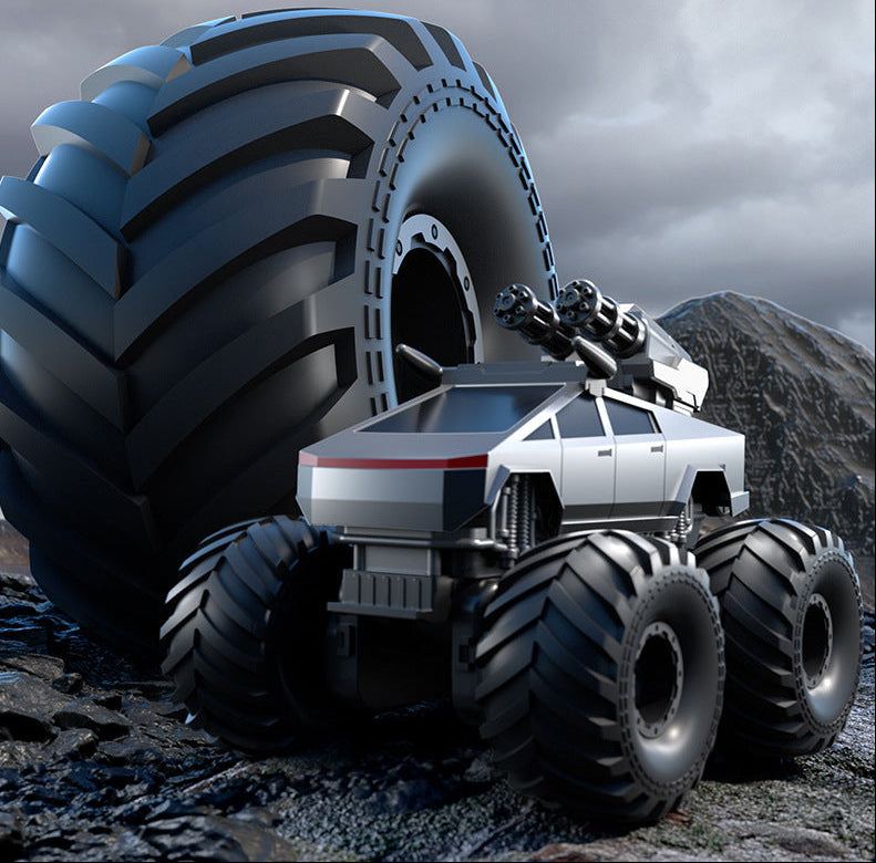 JJRC Amphibious RC Stunt Truck – 2.4G Waterproof Remote Control Vehicle with Rotating, Climbing and Off-Road Driving for Kids